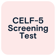 CELF-5 Screener