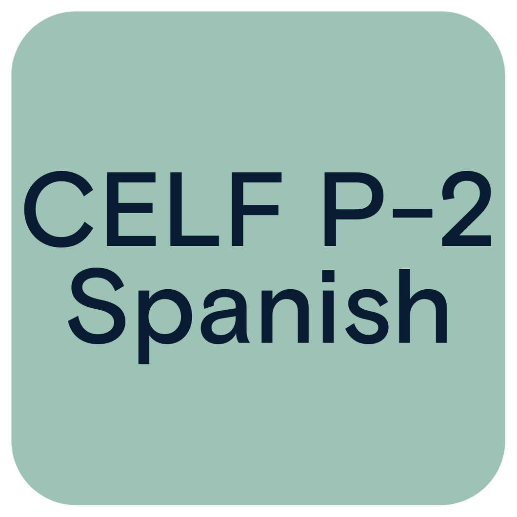 CELF P-2 Spanish