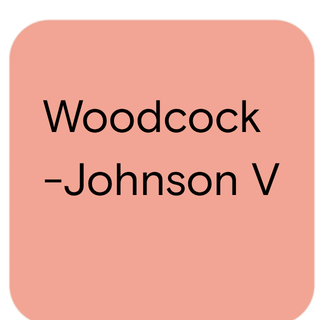 Woodcock-Johnson V